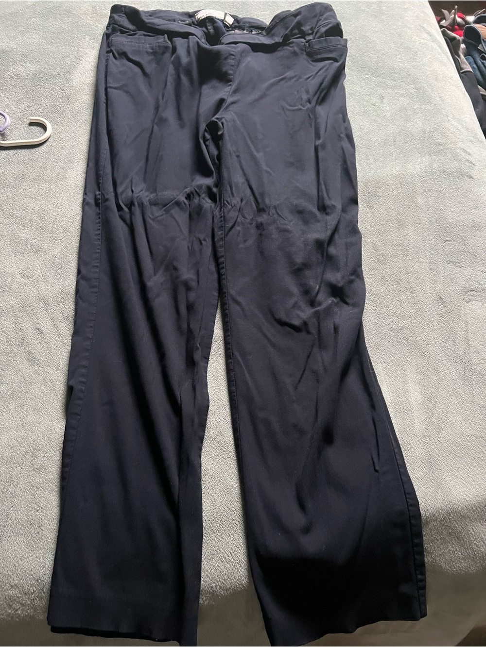 Studio Works Black Straight-Leg Dress Pants